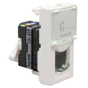 LEGRAND MOSAIC UTICNICA RJ45 CAT6 UTP 1M - 076561