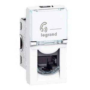 LEGRAND MOSAIC UTICNICA RJ11 4 - KONTAKTA 2M - 078731