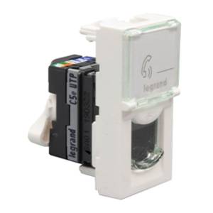 LEGRAND MOSAIC UTICNICA RJ45 CAT5E UTP 1M - 076551