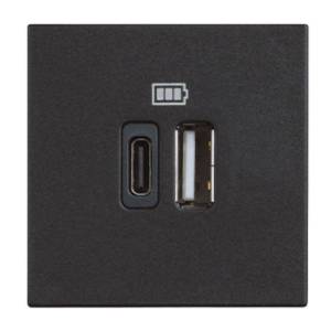 LEGRAND CLASSIA UTICNICA USB PUNJAC 5 VDC TIP A I C CRNA 2M  RG4287C2