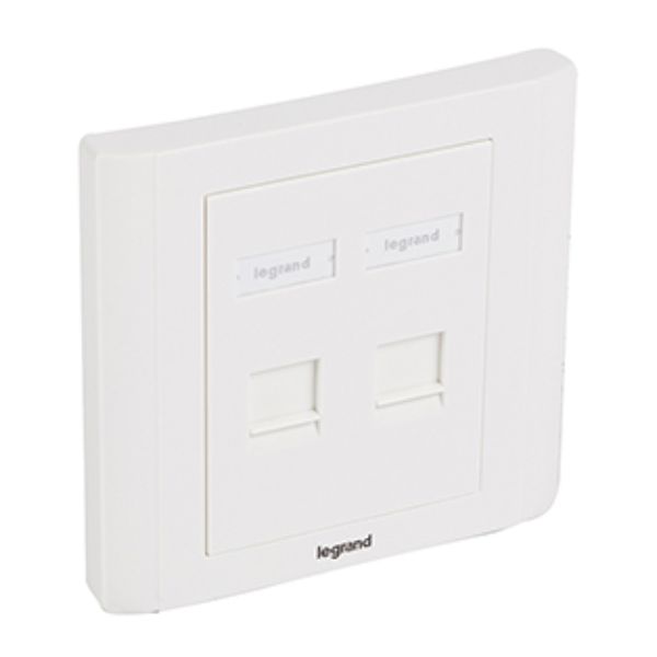 UTICNICA MODULARNA UZIDNA 4 PORT RAVNA LEGRAND 632900