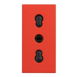 LEGRAND CLASSIA UTICNICA 2P+E 10/16A SA ZAST. KONT.CRVENA1M   R4180R