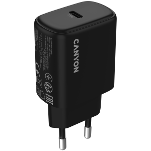 Punjač CANYON 25W Black CNE-CHA250-11