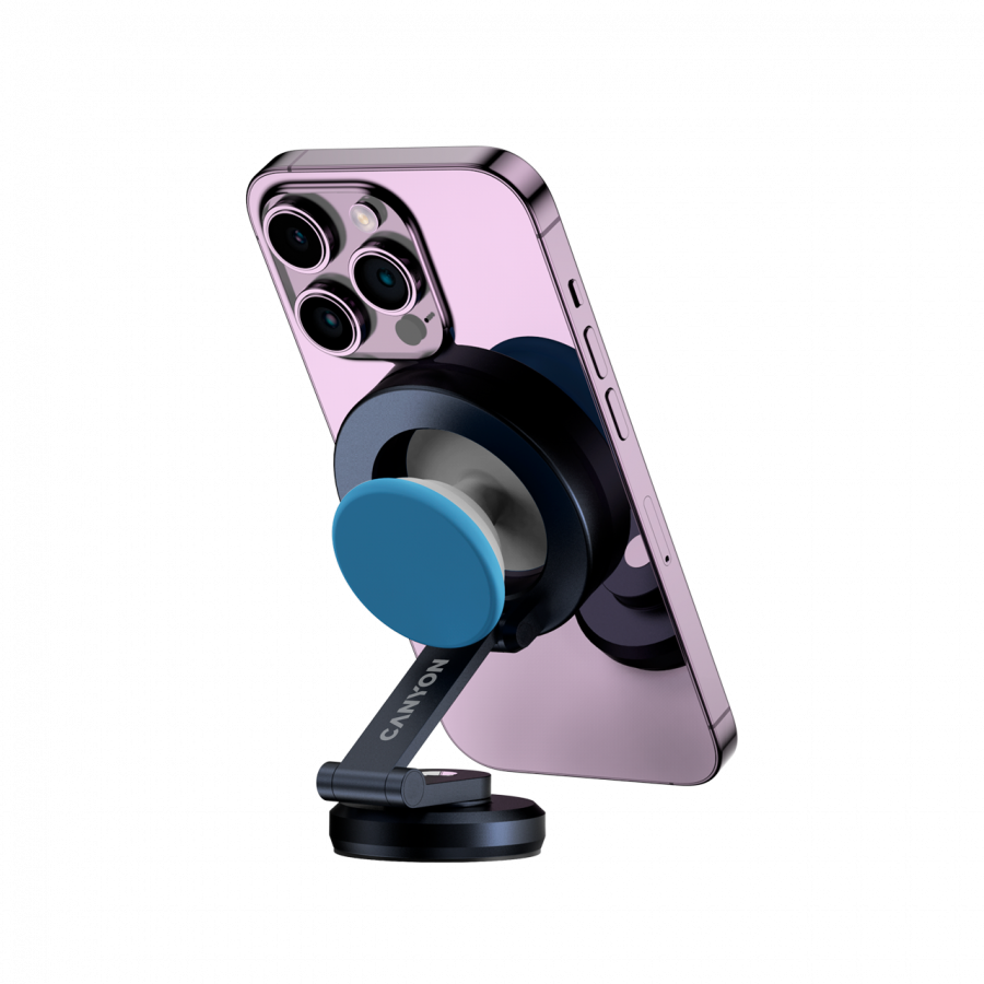 Držač za mobitel CANYON Magnetic OnGrip 10 aluminum Black