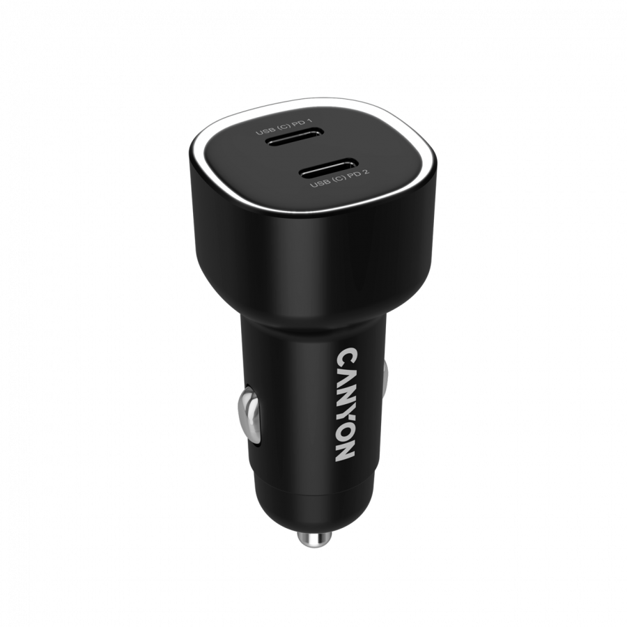 Punjač CANYON za auto 60W CNE-CCABR3CC