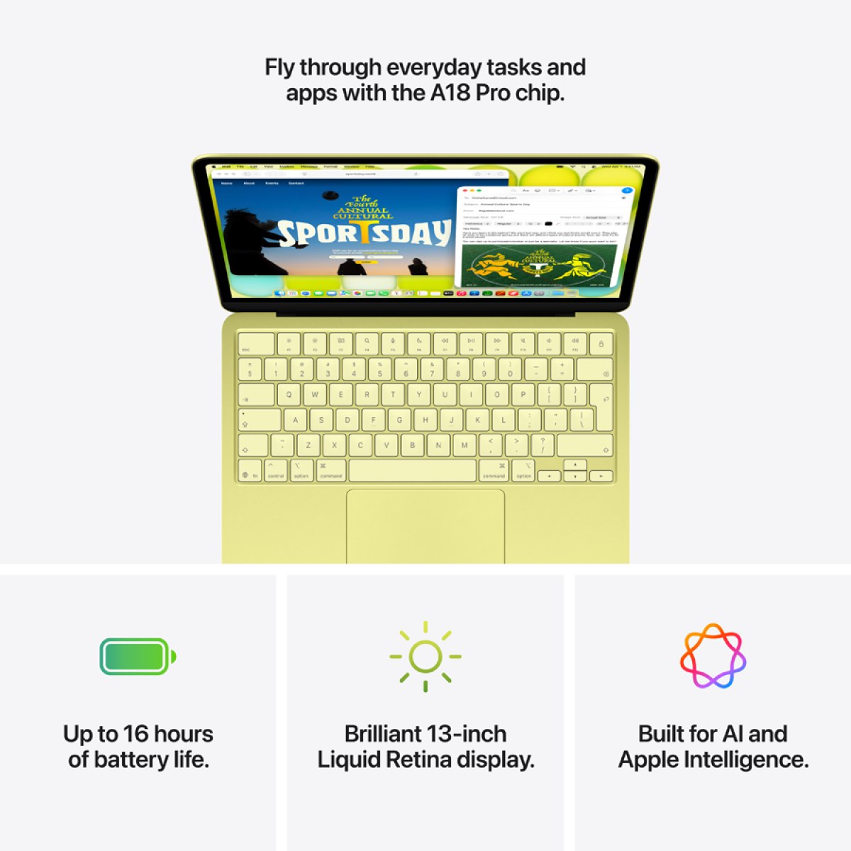 Laptop MacBook Neo 13″, Z1TQ00020