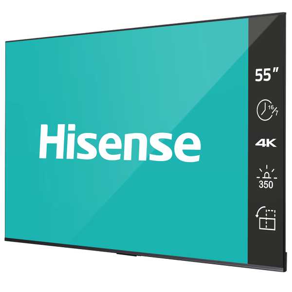 Hisense 55 Display 16/7 350nit