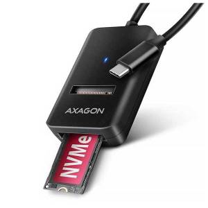 Adapter Axagon Ladica SATA & NVMe USB-C 3.2; ADM2-CM