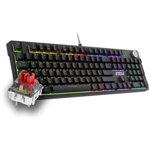 Mehanička tastatura MSI FORGE GK320 RED US