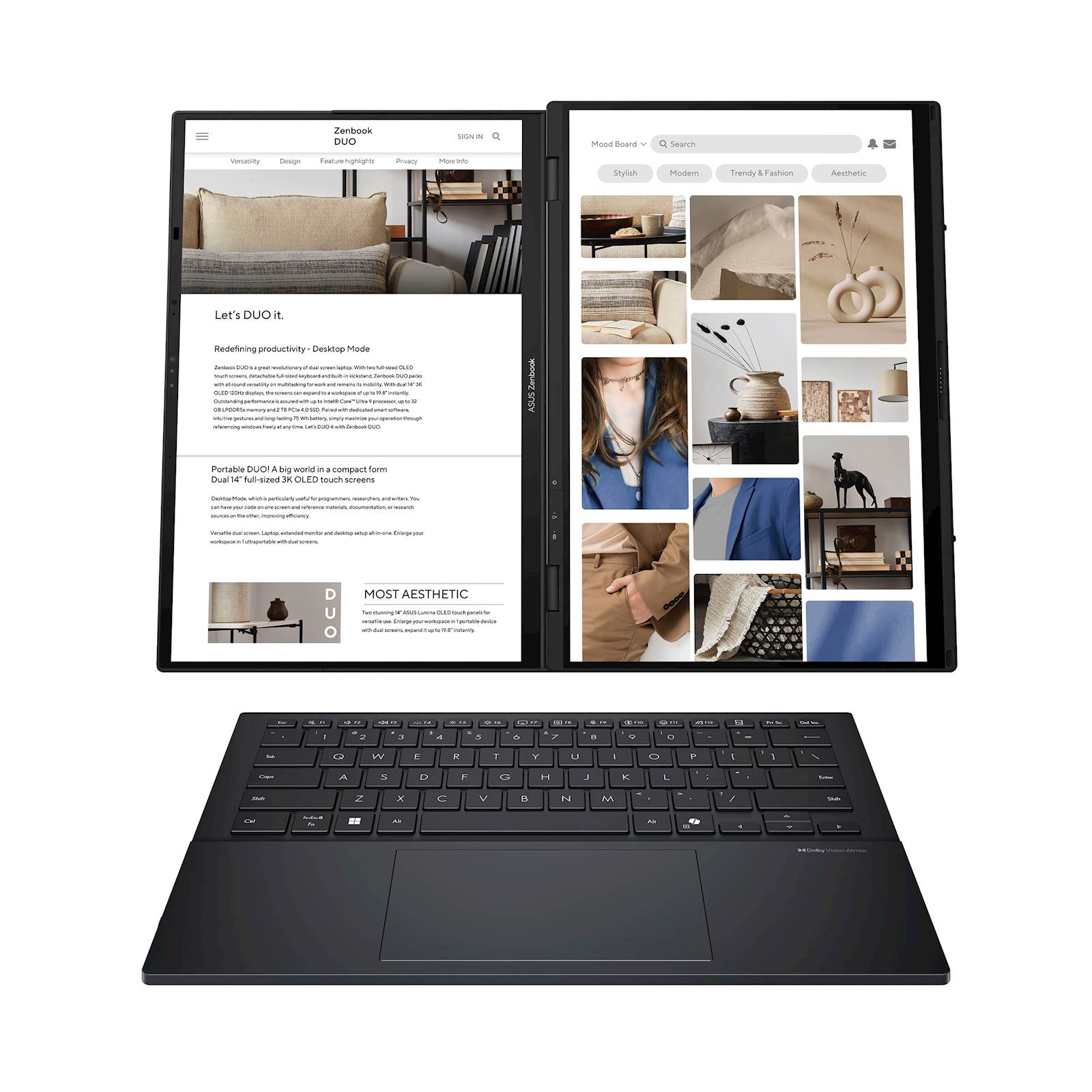 Laptop ASUS Zenbook Duo 14 UX8407AA-SN151X 14" - Slika 2