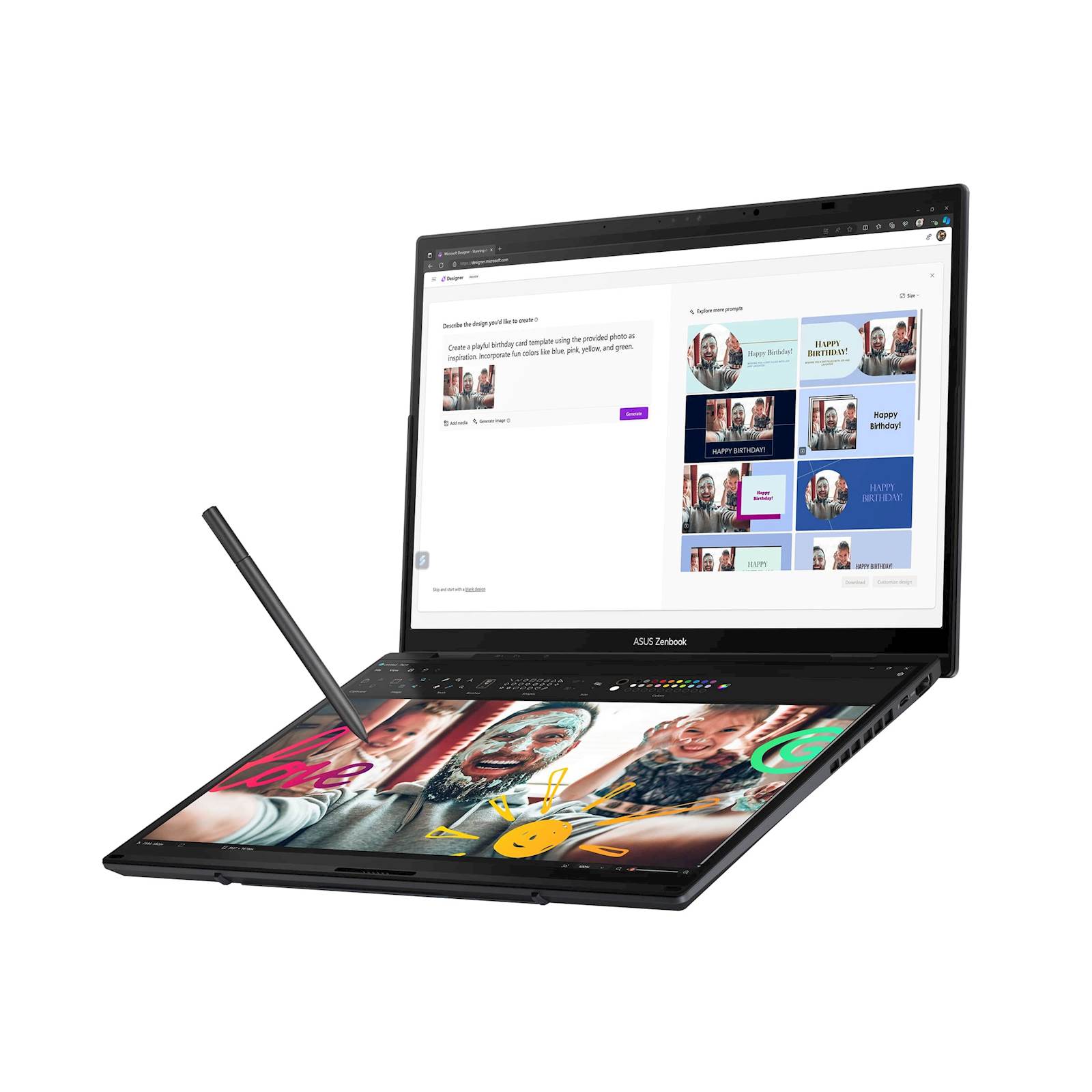 Laptop ASUS Zenbook Duo 14 UX8407AA-SN151X 14" - Slika 4