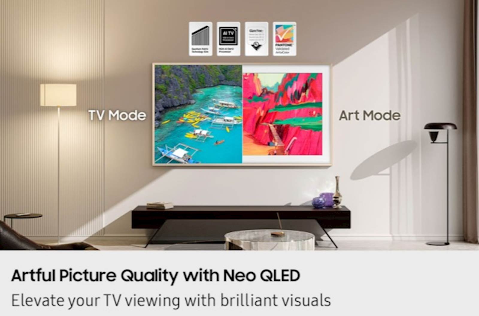 TV SAMSUNG The Frame Pro 4K 75"; QE75LS03FWUXXH - Slika 4