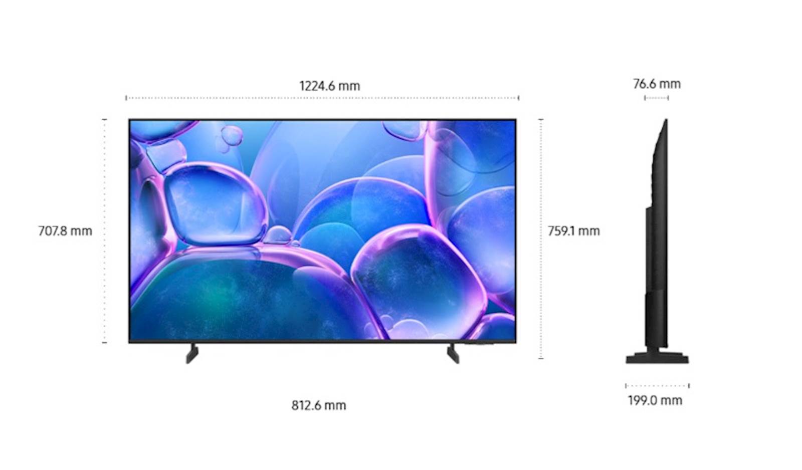 TV SAMSUNG Crystal UHD 4K 55" U7022F - Slika 3