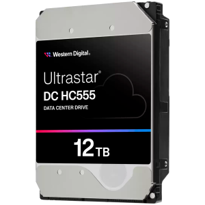 Disk HDD WD Server 12TB Ultrastar DC HC555; WUH722012CLE6L4