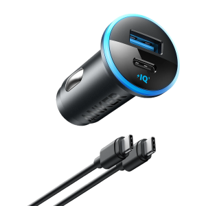Punjač Anker 323 Car Charger Black; A2735G11