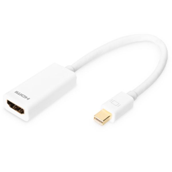 DISPLEY PORT MINI (M) - HDMI (Z) 0,15M AK-340404-001-W