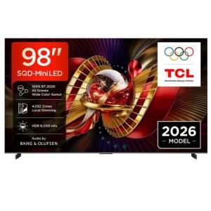 TV TCL 98" 4K SQD-Mini LED; 98C8L