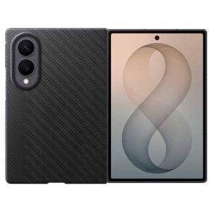 Maskica Samsung Galaxy Fold8 Carbon Magnet Case Black