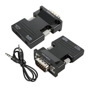 Adapter MS VGA (D-SUB) to HDMI, Female; MSP40134