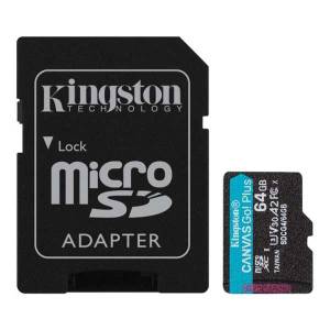 MicroSD kartica Kingston 64GB Canvas Go Plus Gen4; SDCG4/64GB