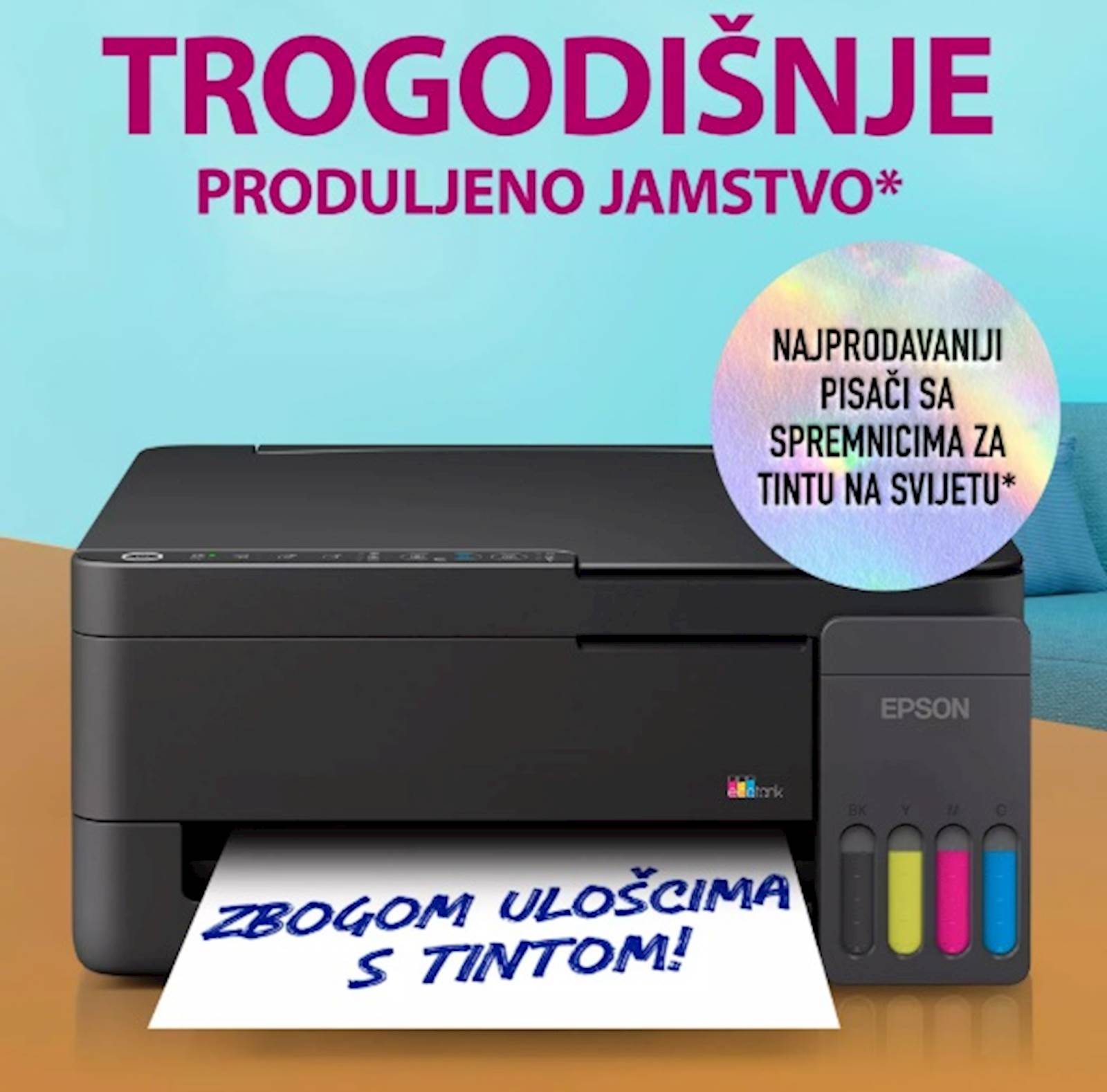 Printer MFP EPSON EcoTank L3350; C11CL62409 - Slika 6