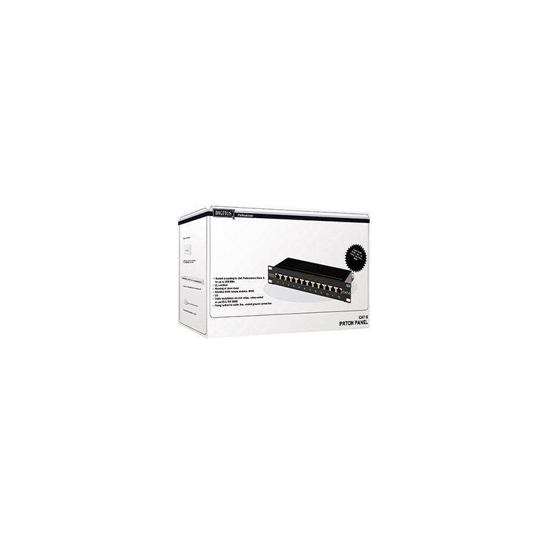 PATCH PANEL CAT6 12 PORT SFTP DN-91612S