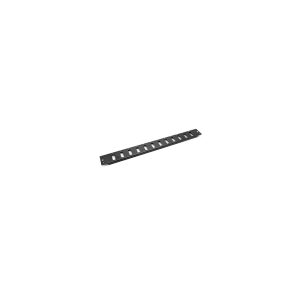 LWL PATCH PANEL PREDNJA PLOCA 12XSC SIMPLEX-12X LC DUPLEX CRNA  SB-FP-SW-12