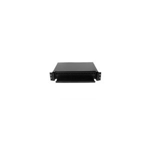 LWL PATCH PANEL 48 SC SX/LC DX CRNI 2U PRAZAN ERRAT
