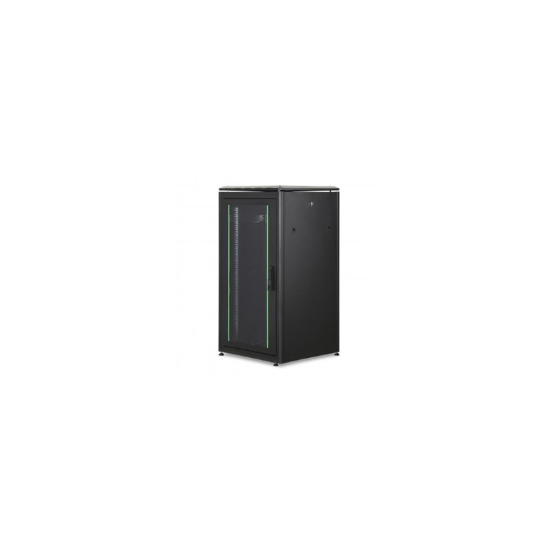 RACK ORMAR 22HE 600X600 CRNI SV DIGITUS DN-19-22U-6/6-B-1
