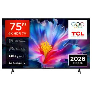 TV TCL 75" P6L 4K UHD Google TV; 75P6L