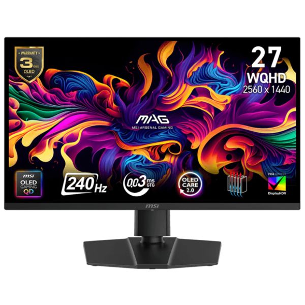 Monitor MSI 27" MAG 273QP; 9S6-3CE69H-010