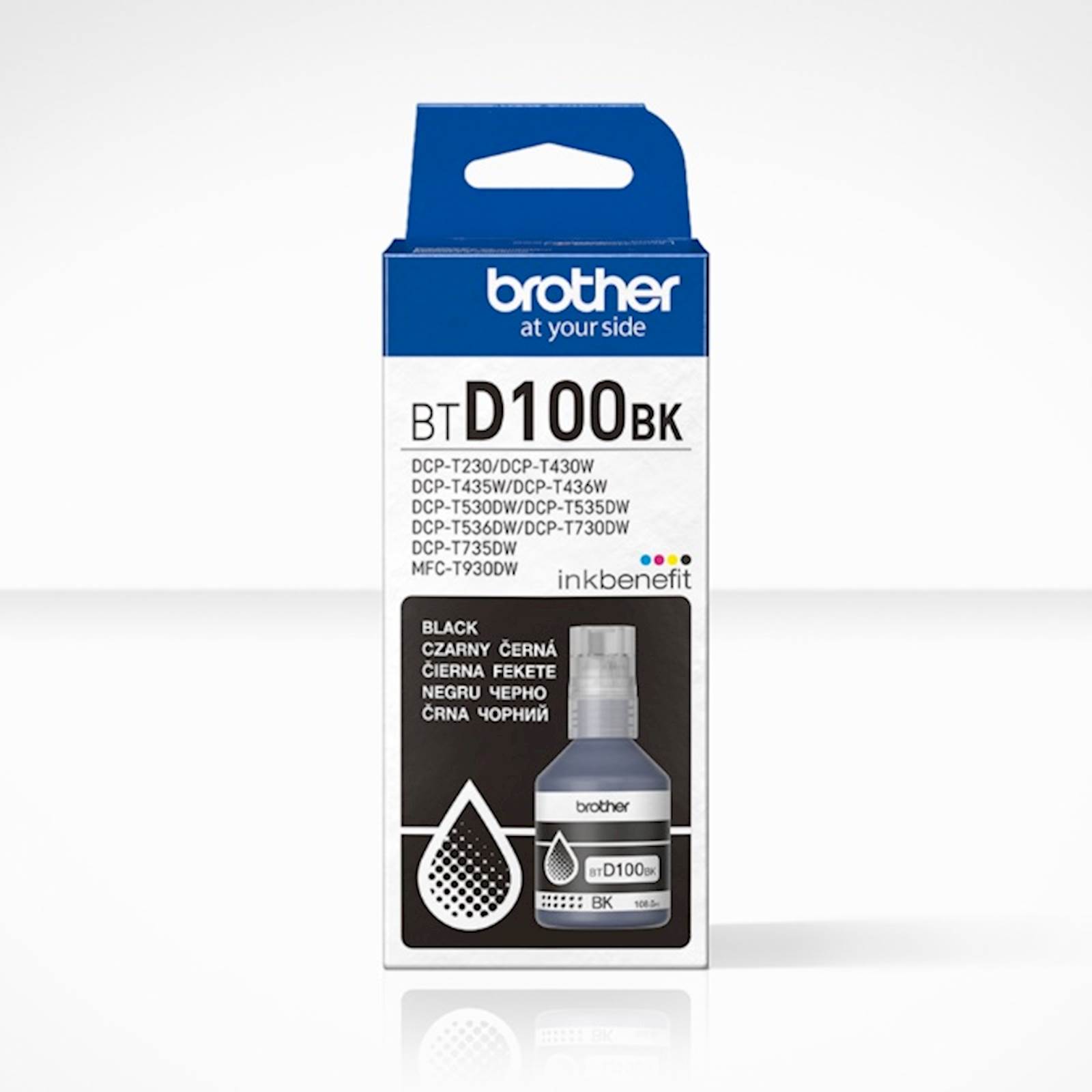 Tinta BROTHER BTD100BK