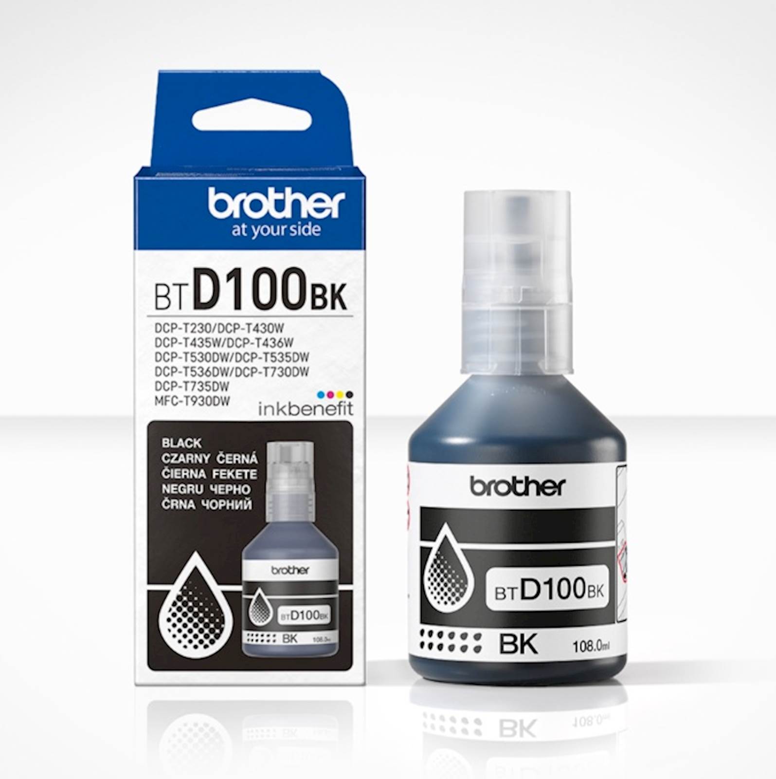 Tinta BROTHER BTD100BK - Slika 3