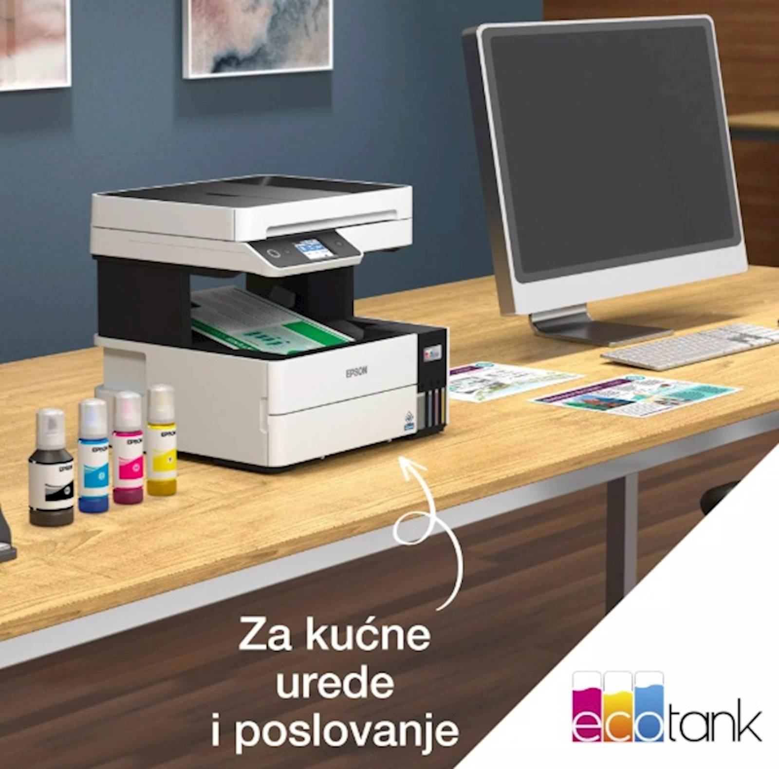 Printer MFP EPSON Ecotank L6460; C11CJ89403 - Slika 2