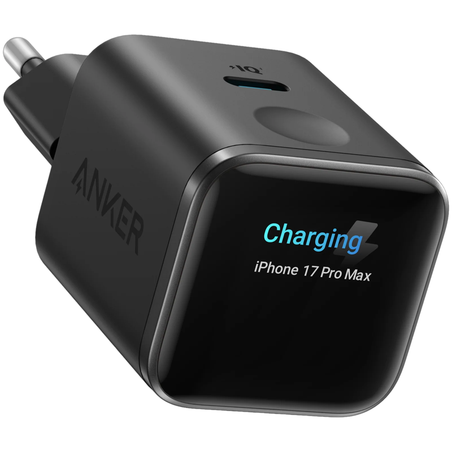 Punjač Anker 45W, Smart Display, Black; A121DG11