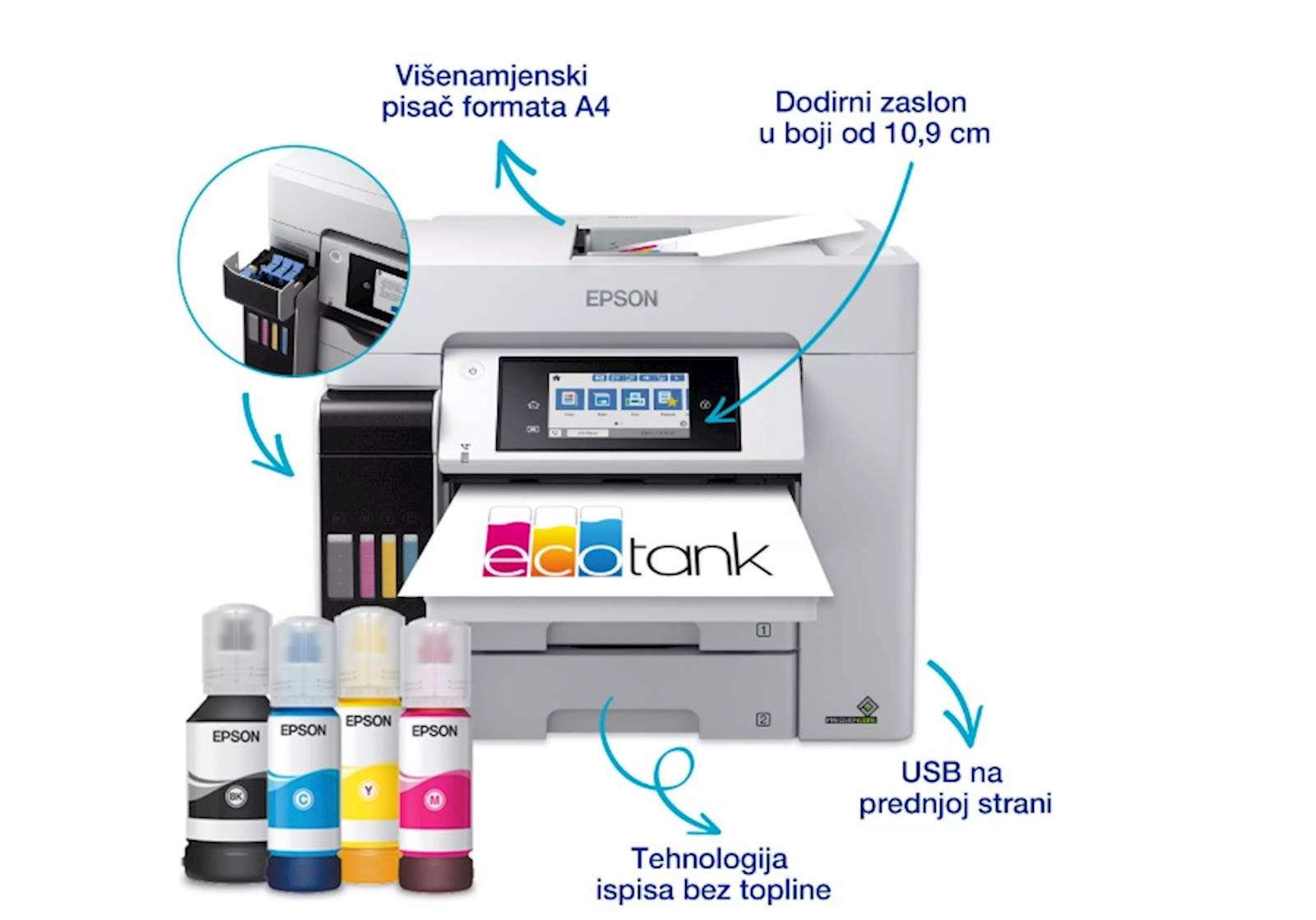 Printer MFP EPSON EcoTank L6580; C11CJ28402 - Slika 2